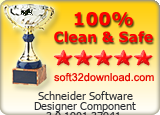 Schneider Software Designer Component 3.0.1901.37941 Clean & Safe award
